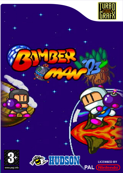 Bomberman '93 — box-2D (EU)
