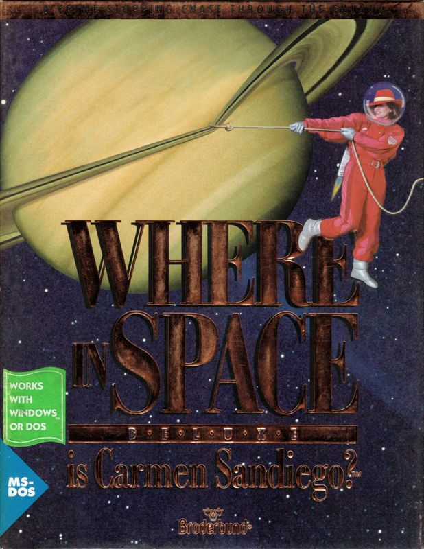 Where in Space is Carmen Sandiego? box art