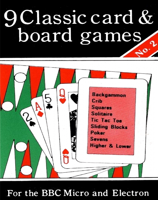 9 Classic card and board games : No. 2 box art