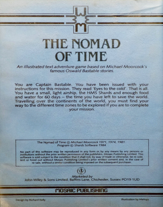 The Nomad of Time — box-2D-back (EU)
