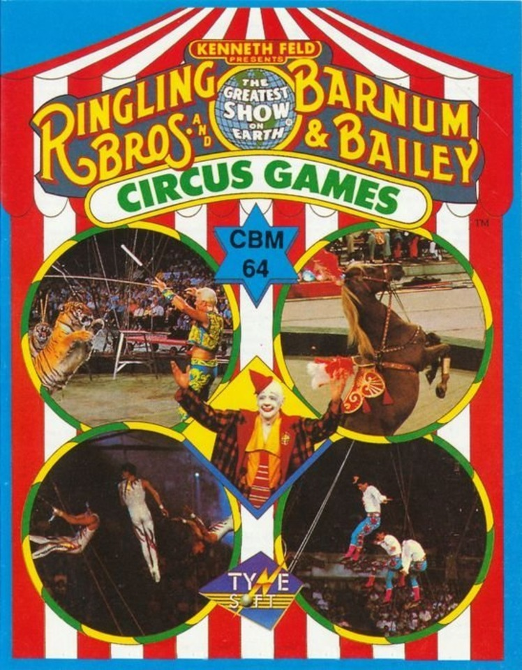 Circus Games box art