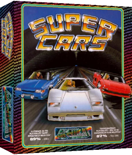 Super Cars — box-3D (EU)