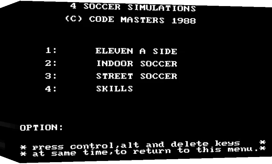 4 Soccer Simulators — box-3D (WOR)