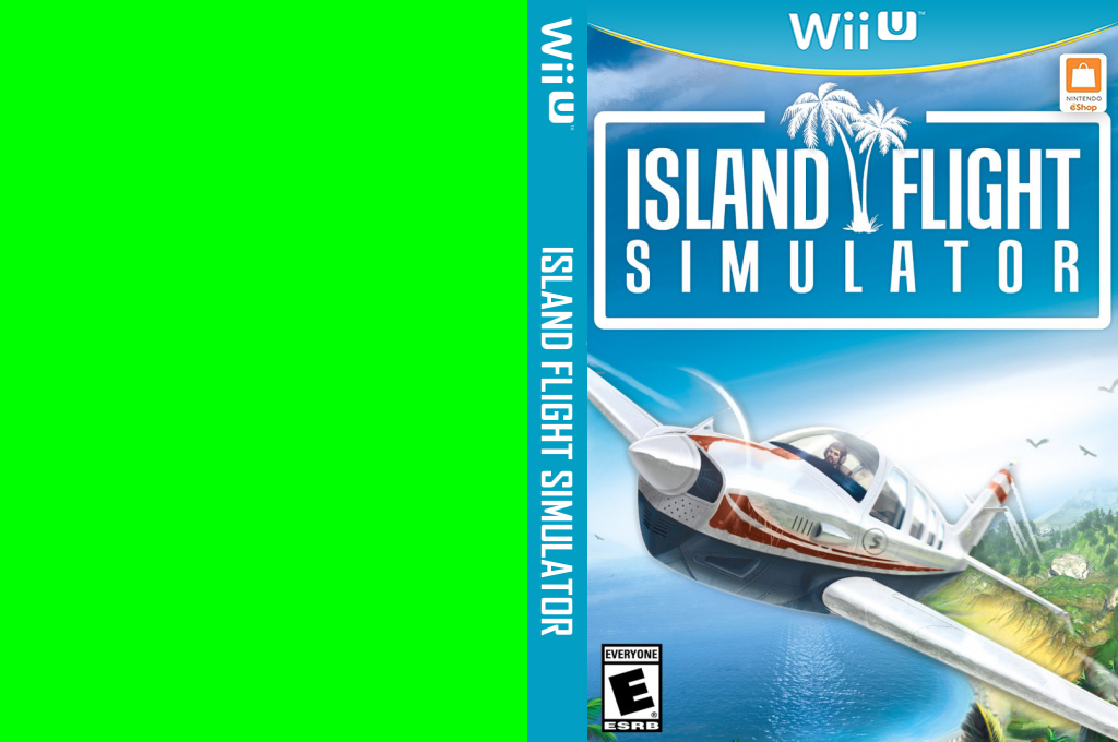 Island Flight Simulator — box-texture (US)