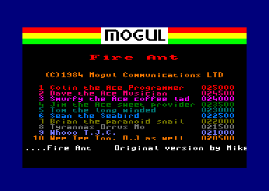 Fire Ant — sstitle (EU)