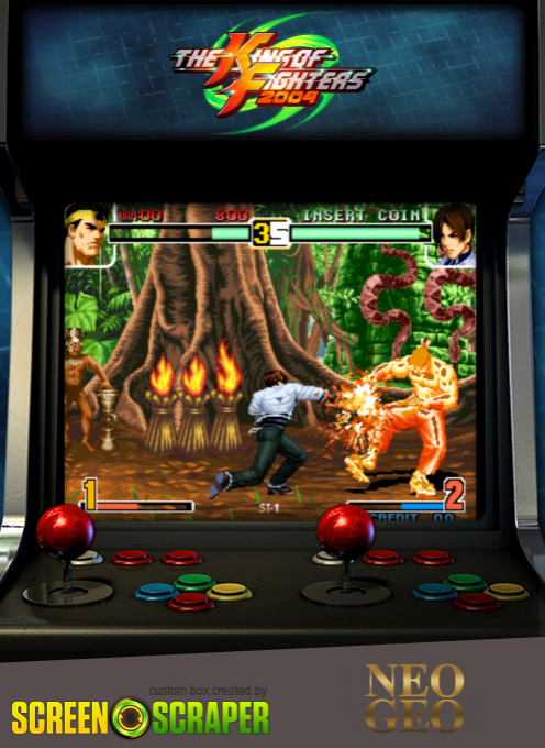 The King of Fighters 2004 — box-2D (SS)