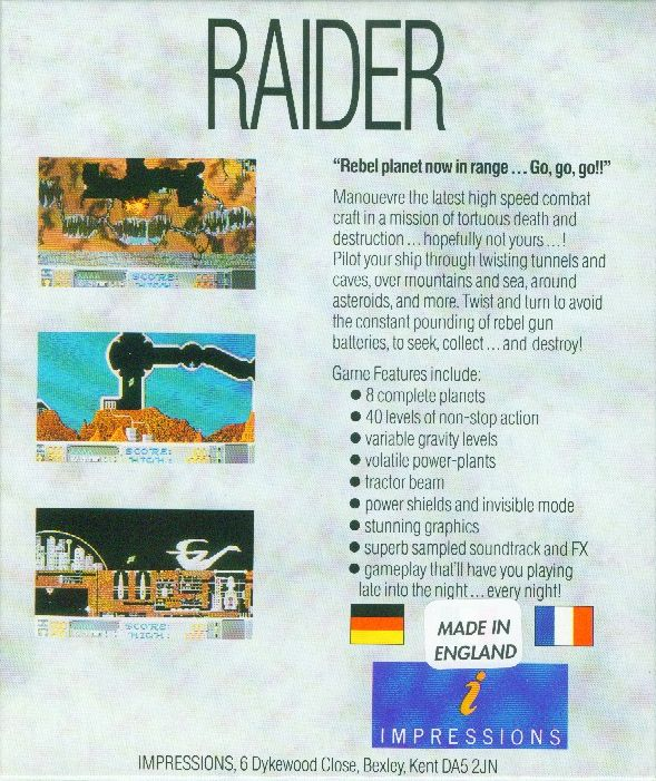 Raider — box-2D-back (WOR)