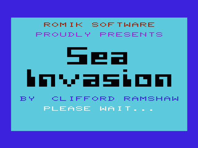 Sea Invasion — sstitle (WOR)