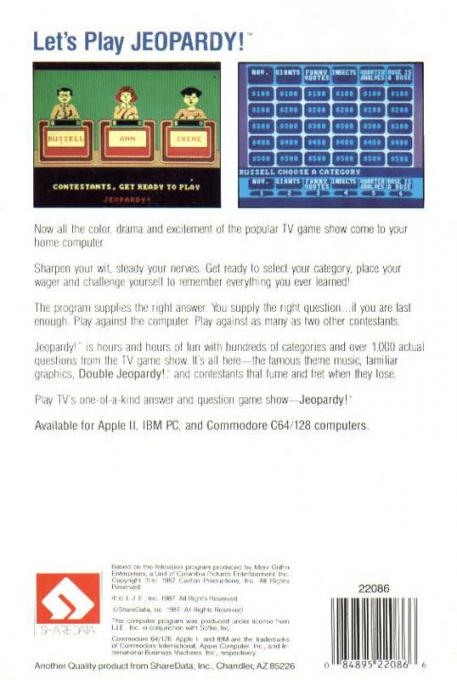 Jeopardy — box-2D-back (US)