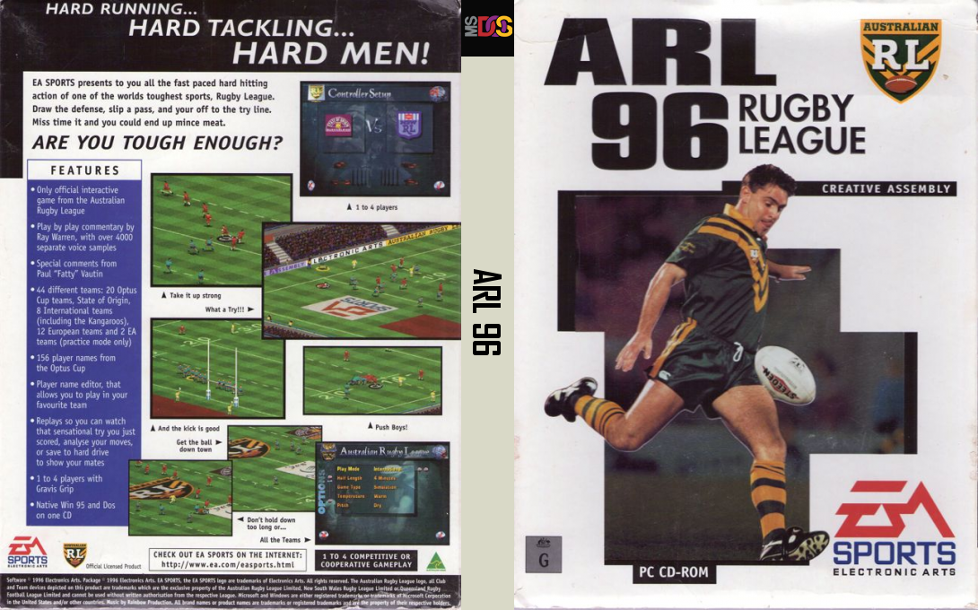 International Rugby League — box-texture (AU)