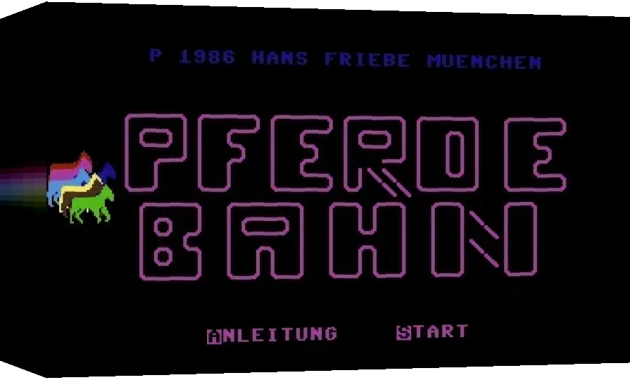 Pferde Bahn — box-3D (WOR)