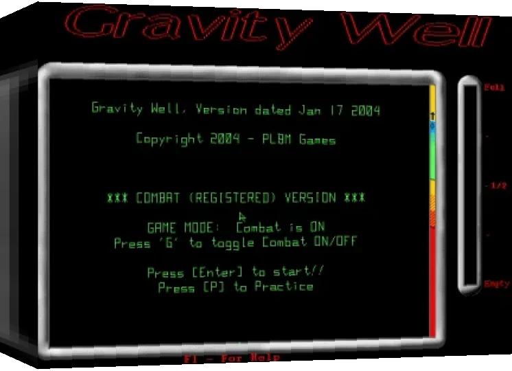 Gravity Well — box-3D (WOR)