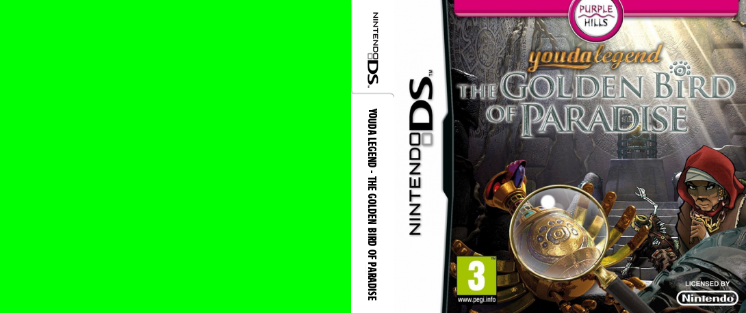 Youda Legend - The Golden Bird of Paradise — box-texture (EU)
