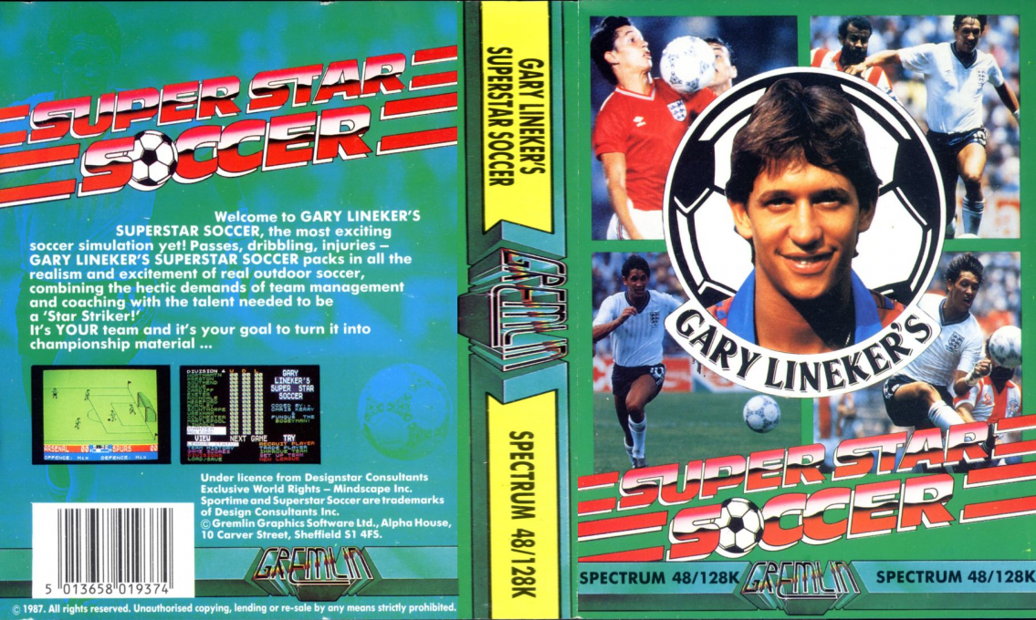 Gary Lineker's SuperStar Soccer — box-texture (EU)