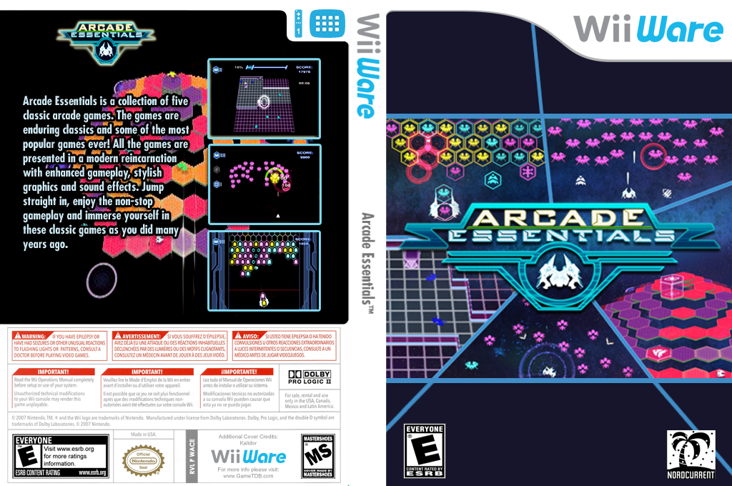 Arcade Essentials — box-texture (US)
