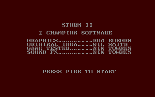 Storm II — sstitle (WOR)