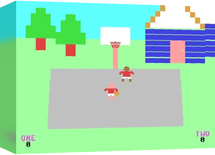 One on One Backyard Basketball — box-3D (WOR)