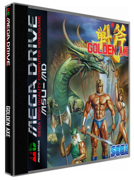 Golden Axe — box-3D (WOR)
