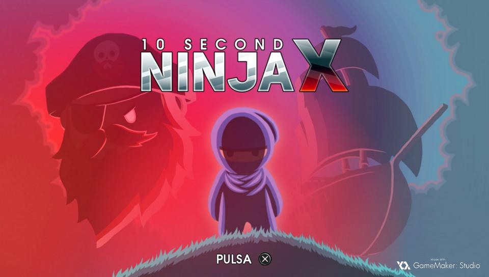 10 Second Ninja X — sstitle (WOR)