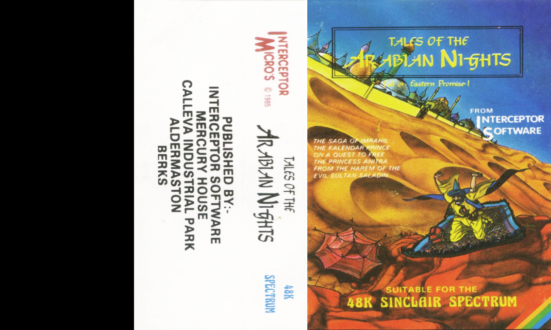 Tales Of The Arabian Nights — box-texture (EU)