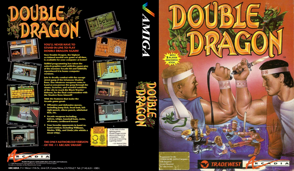 Double Dragon — box-texture (US)