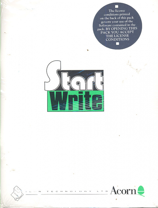 Start Write box art