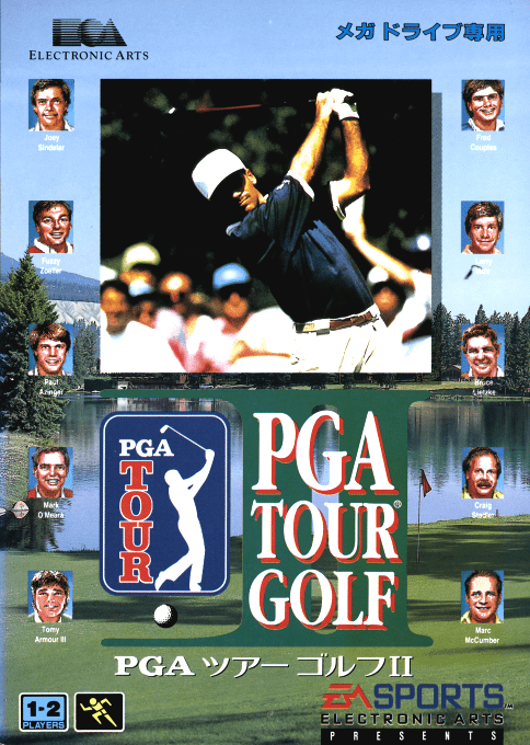 Pga Tour Golf 2 — box-2D (JP)