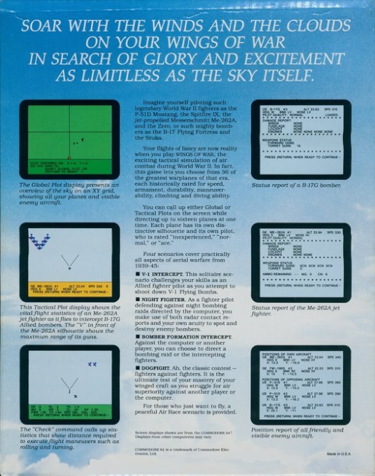 Wings of War — box-2D-back (US)