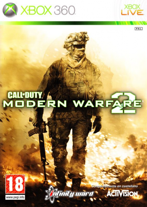 Call of Duty Modern Warfare 2 — box-2D (SP)