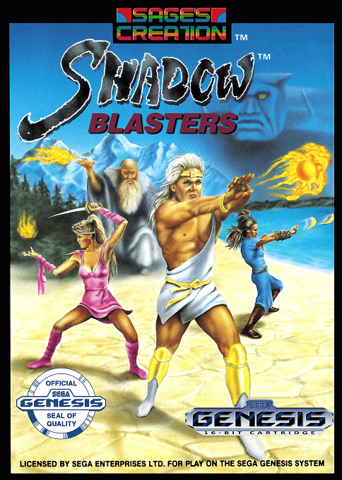 Shadow Blasters box art