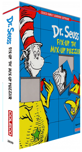 Dr. Seuss's Fix-up The Mix-up Puzzler — box-3D (US)