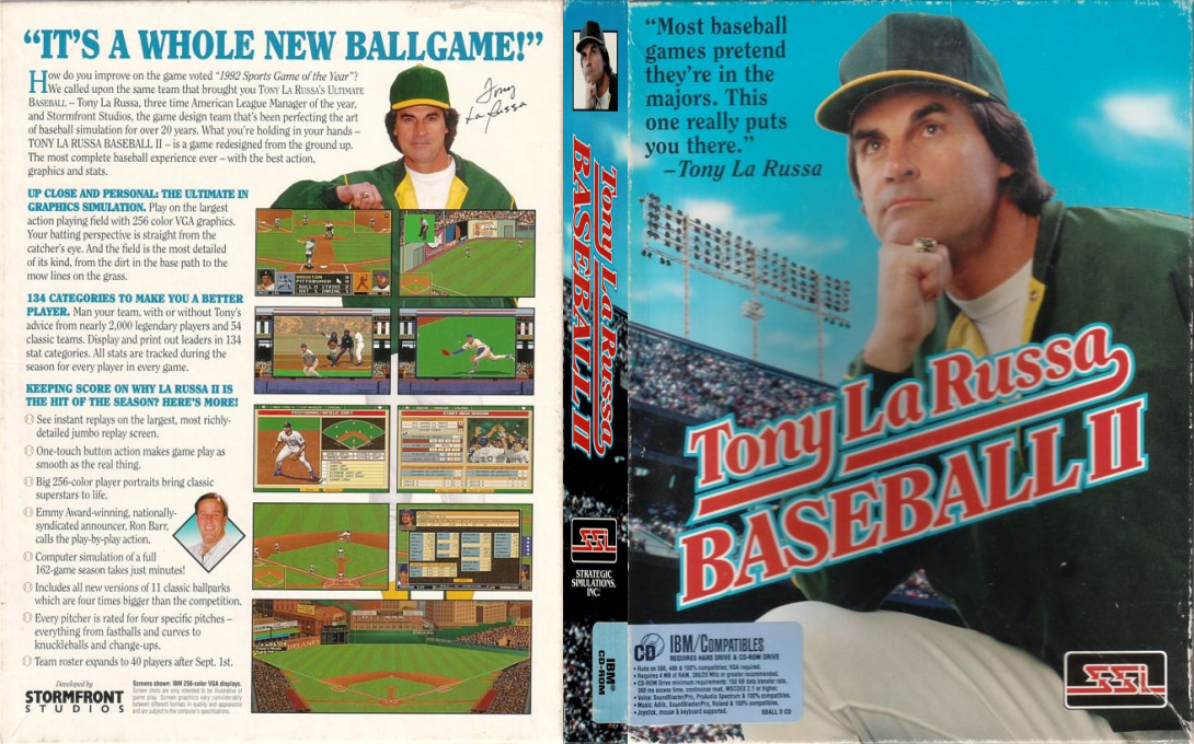 Tony La Russa Baseball 2 — box-texture (US)