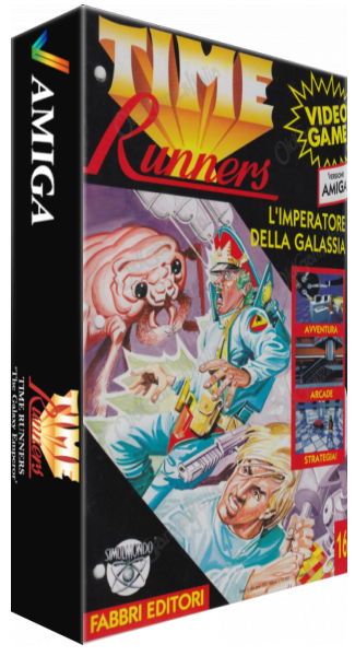 Time Runners 16 - The Galaxy Emperor — box-3D (IT)