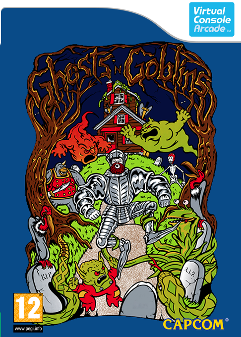 Ghosts 'n Goblins — box-2D (EU)