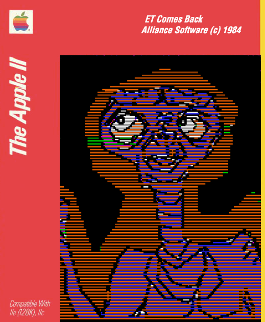 E.T. Comes Back box art