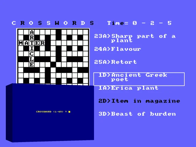 Crosswords — mixrbv2 (WOR)