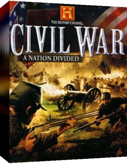 History Channel, The - Civil War - A Nation Divided — box-3D (US)