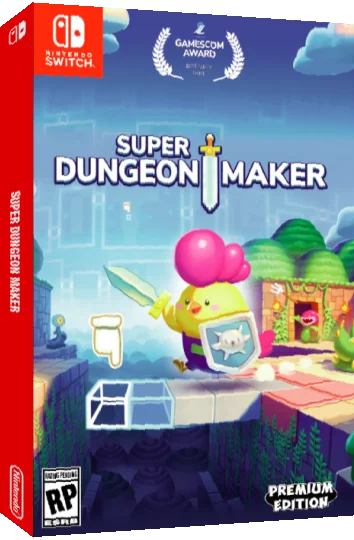 Super Dungeon Maker — box-3D (US)