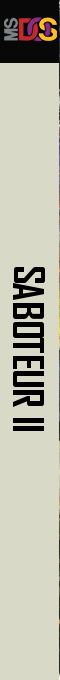 Saboteur 2 — box-2D-side (US)
