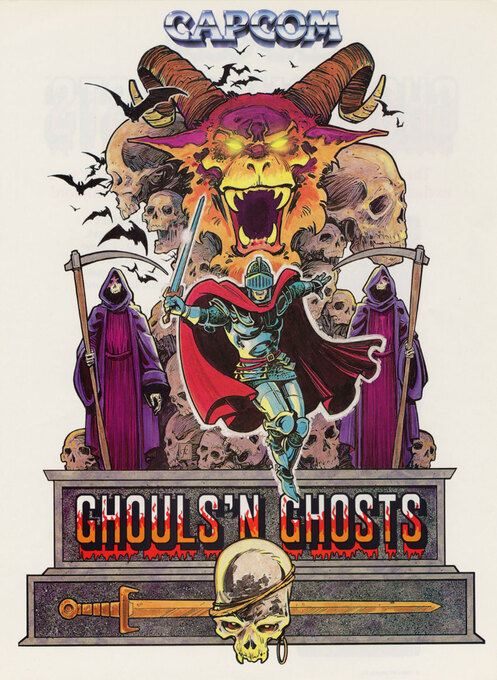 Ghouls'n Ghosts box art