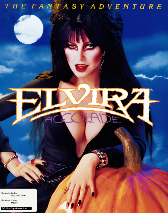 Elvira - Mistress of the Dark box art