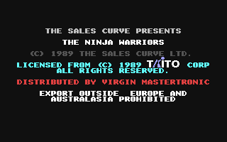 Ninja Warriors, The — sstitle (EU)