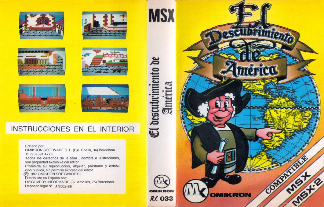 Descubrimiento De America, El — box-texture (SP)