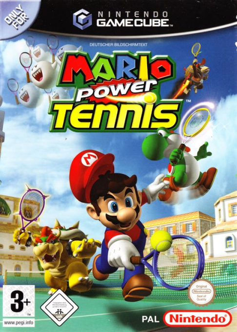 Mario Tennis GC — box-2D (DE)