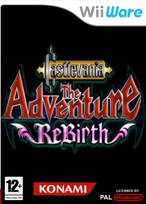 Castlevania - The Adventure Rebirth — box-2D (FR)