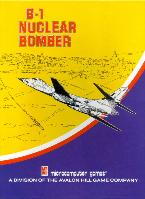 B-1 Nuclear Bomber box art