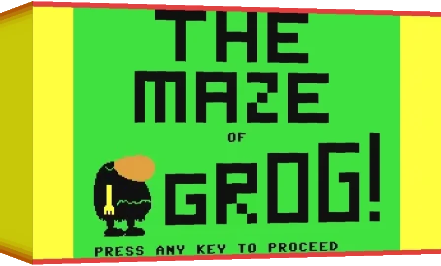 The Maze of Grog! — box-3D (WOR)