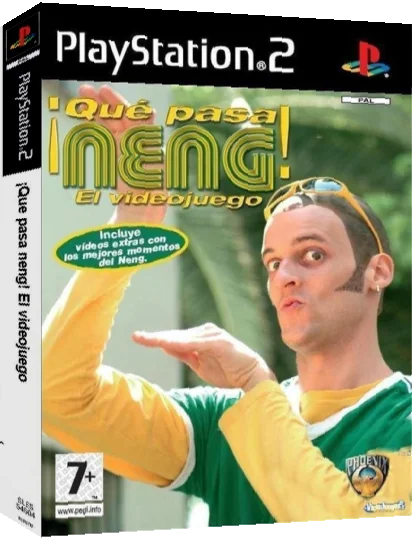 Que Pasa Neng! El Videojuego — box-3D (SP)