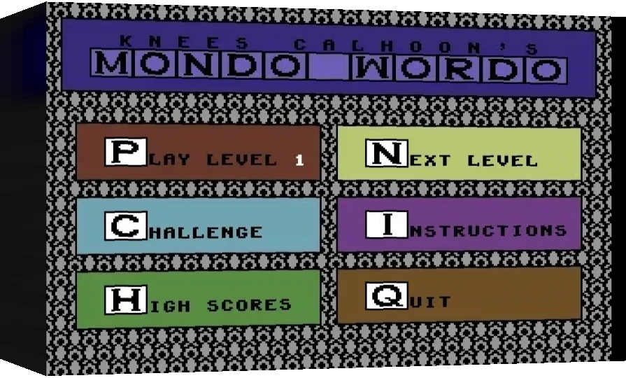 Mondo Wordo — box-3D (WOR)