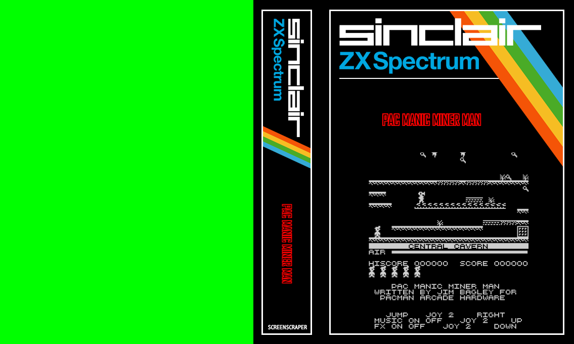 Pac Manic Miner Man — box-texture (SS)